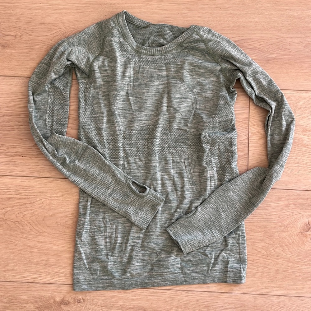 Green swiftly lulu long sleeve